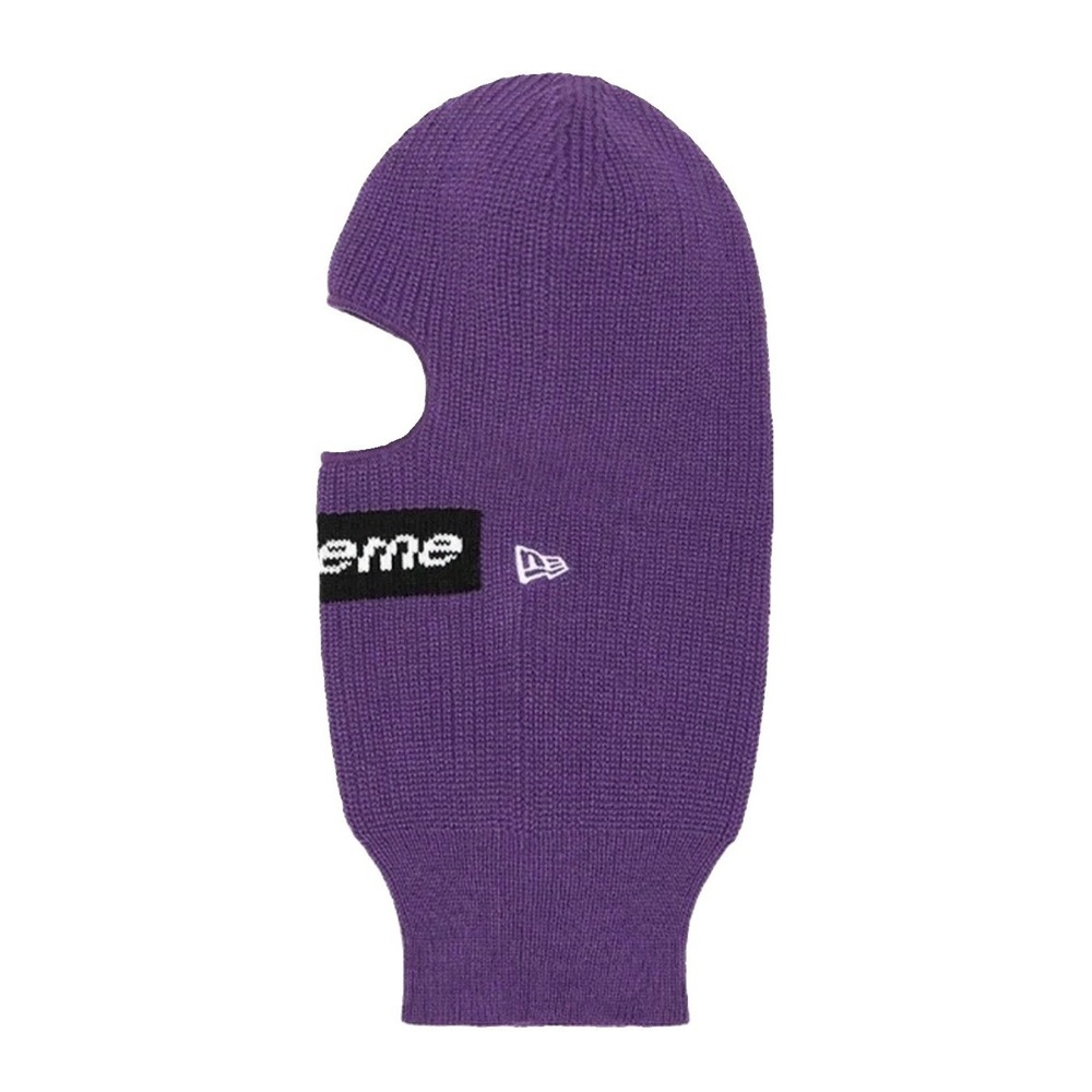 Supreme New Era Box Logo Balaclava Purple FW20 New